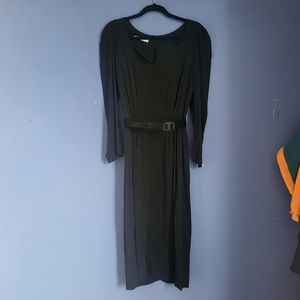 Black cocktail dress